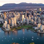 IAIA22 Aerial view of the city of Vancouver, British Columbia, Canada