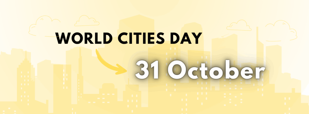 World Cities Day banner