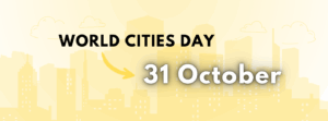 World Cities Day banner
