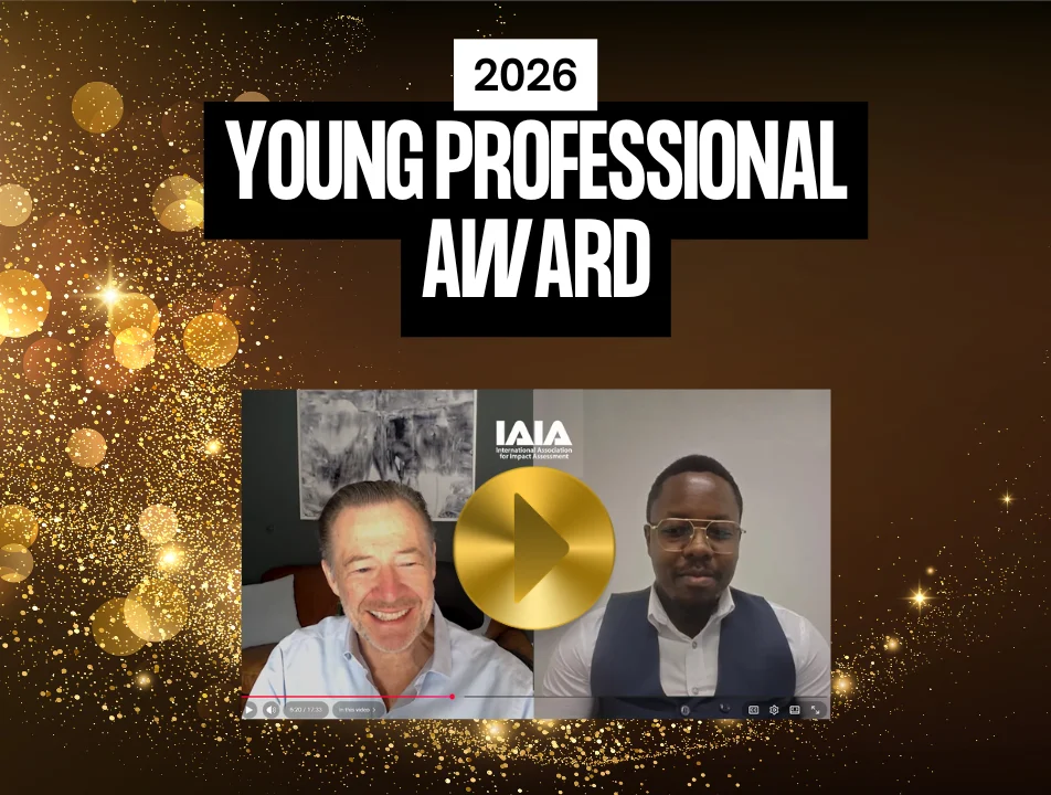 Oscar Obonyo, 2026 Young Professionals Award winner
